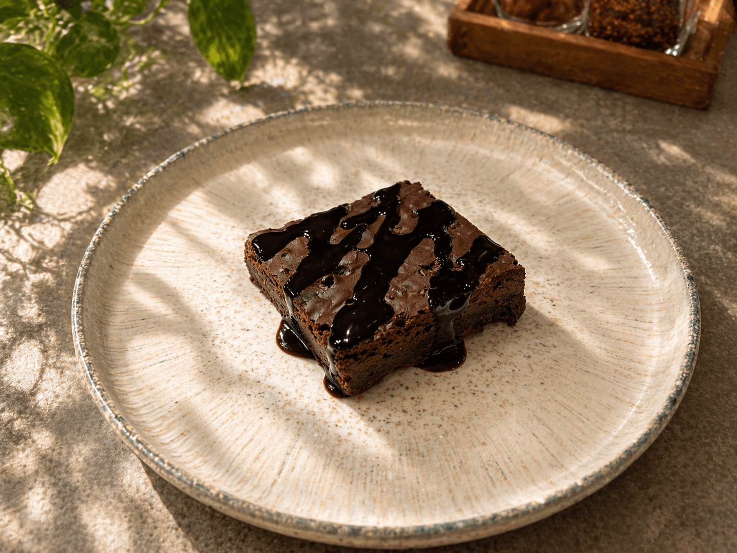 Choco Chip Brownie at Snuzzles Cafe, Jayanagar