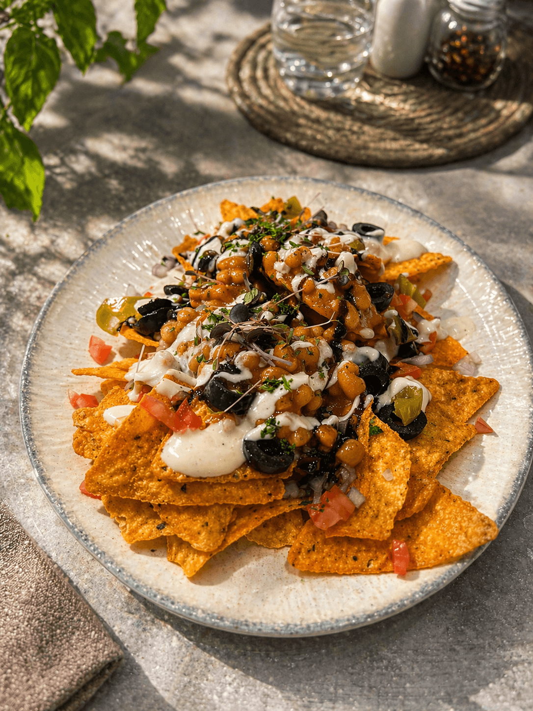 Loaded Nachos at Snuzzles Cafe, Jayanagar