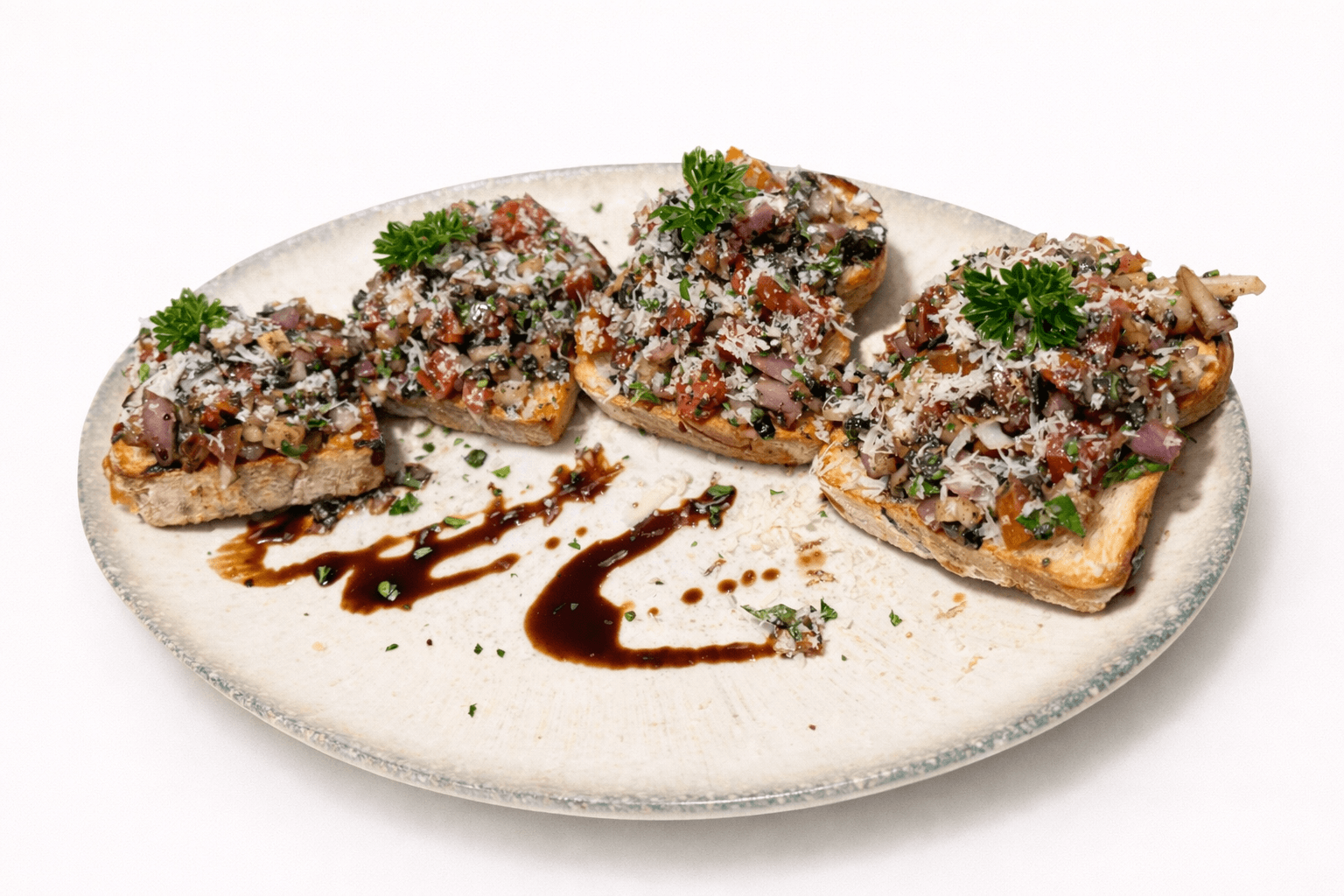 Bruschetta at Snuzzles Cafe, Jayanagar